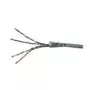 Wentronic Goobay CAT 5e tinklo kabelis, SF/UTP, pilkas, 100 m - CU, AWG 24/1 (vientisas), PVC (15015)