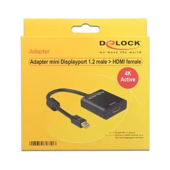 Vaizdo kabelio adapteris DeLOCK 62611 Mini DisplayPort į HDMI