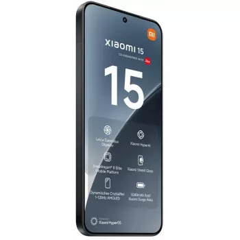 Xiaomi 15 16.1 cm (6.36 inch) OLED 12 GB 512 GB 5240 mAh Juoda