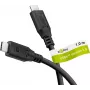 Goobay USB-C laidas USB4 100 W 20 Gbit/s Power Delivery 1 m - Kištukas> (74195)