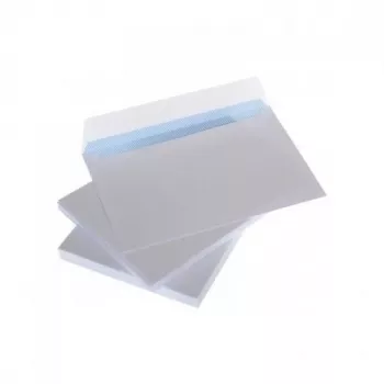 Vokai su juostele C6 114x162 mm, balti 75g x 50 vnt