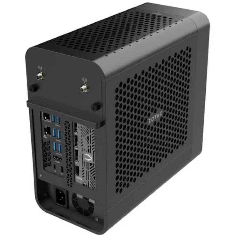 Mini-PC ZOTAC ZBOX MAGNUS ONE EU275070C Core Ultra 7 265 2,4 GHz – kompaktiškas stalinis kompiuteris