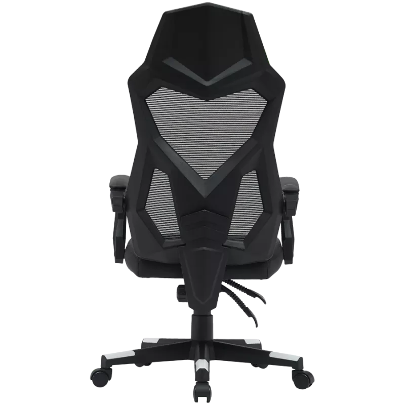 CANYON Flow MCH01 Mesh Black White kėdė žaidimams