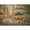 Medinis dėlionė Thomas Kinkade Studios: Paryžiaus vaizdai (1000 dalių)