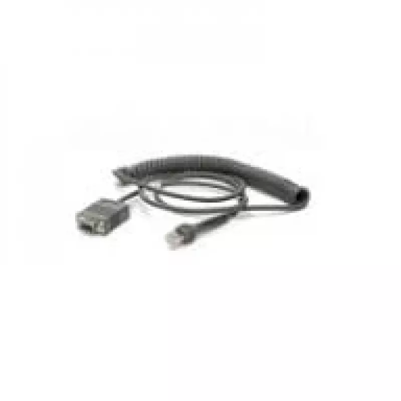 Zebra CBA-RF2-C09ZAR serijinis kabelis RS232 DB9 juodas 2,8 m
