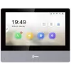 Vizualinis domofonas Hikvision DS-KH8350-TE1 7 colių IPS jutiklinis ekranas, PoE, SIP, MicroSD lizdas, 1024×600, aliumininis korpusas, juodas