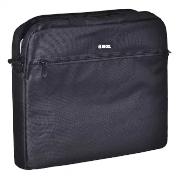 Portfelis iBOX TN6020, skirtas 39,6 cm (15,6 col.) nešiojamiesiems kompiuteriams – nailonas, juoda, peties diržas