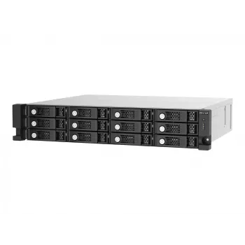 QNAP TL-R1220Sep-RP HDD/SSD korpusas, juodas, pilkas 2.5/3.5 colio
