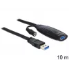 USB kabelis DeLOCK USB 3.0 A (vyriškas) – USB 3.0 A (moteriškas) 10 m