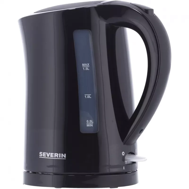 Severin WK 3498 elektrinis virdulys 1,5 L 2200 W Juodas