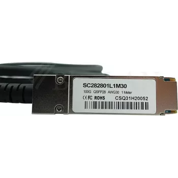 Tiesioginio prijungimo varinis (DAC) kabelis CBO QSFP28-DAC-5M 5 m, QSFP28 į QSFP28