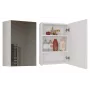 Vonios sieninė spintelė Top e shop POLA 1DL BIEL — 400×220×600 mm, 3 lentynos, balta