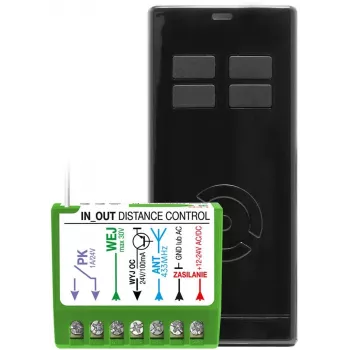 Treniruočių atstumo valdymo rinkinys Spalding Proxima IN-OUT T4 – juodas