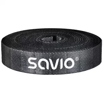 Laikiklis kabeliams Savio OC-06 Universal Juoda