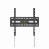 Gembird WM-75F-02 fiksuotas TV laikiklis ant sienos, 32 inch–75 inch, juodas