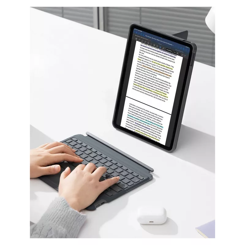 inateck klaviatūra iPad 11 ir iPad 10 kartos, QWERTZ, pilka