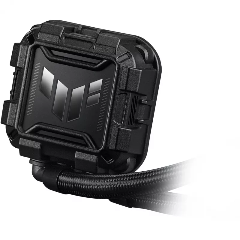 ASUS TUF GAMING LC II 240 ARGB skysčio aušinimo komplektas 12 cm juoda