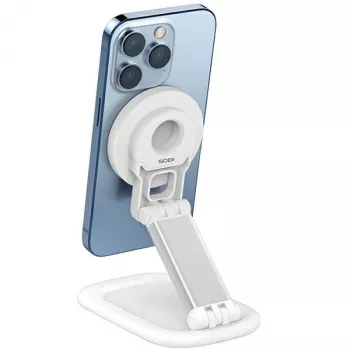 Magnetinis stovas SODI BM-310 baltas MagSafe