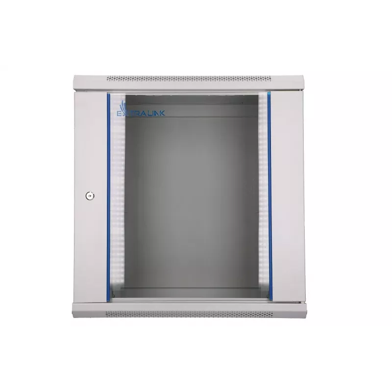 Extralink sieninis 12U 600x450 pilkas spintos stovas