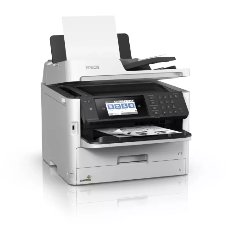 Epson WorkForce Pro WF-M5799DWF spausdintuvas rašalinis nespalvotas MFP A4, skaitiklis nuo 100K iki 180K (Naudotas)