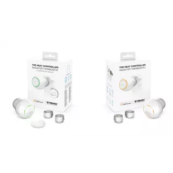 Fibaro The Heat Controller Starter Pack ZW5 EU termostatas Z-Wave Baltas