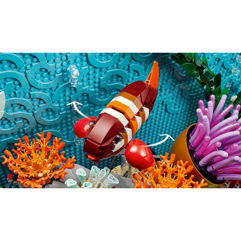 LEGO ICONS 10366 Tropinis akvariumas