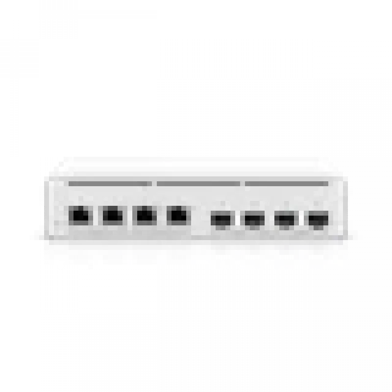 UniFi UISP Switch Plus – valdomas jungiklis, 4 x 2,5GBase-T + 4 x 10Gb Ethernet SFP+