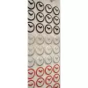 NeXtime klok 2615zi Focus, skersmuo 25 cm, sieninis, baltas/sidabrinis