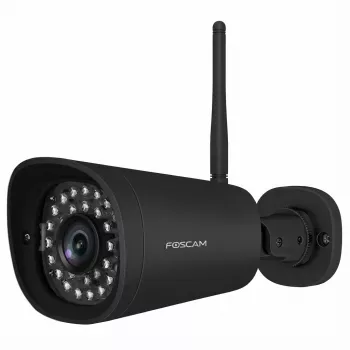 Belaidė IP kamera Foscam FABCB1 Juoda 1080P Naktinis matymas, Wi‑Fi, Vidiniam naudojimui
