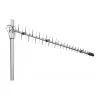 Poynting Antennas LTE/GSM stiebo antena A-LPDA-0092 sidabrinė SMA (M) LoRa Helium 11dbi Yagi/stiebo SMA -Vyriškas 7m kabelis