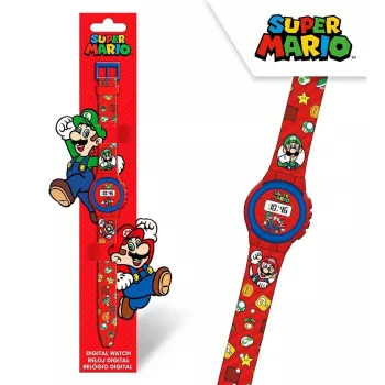 Vaikiškas laikrodis Kids Euroswan Super Mario GSM4234 – analoginis/digitalinis
