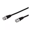 Wentronic Goobay BNC jungiamasis kabelis, juodas, 5 m - BNC kištukas > BNC kištukas (50087)