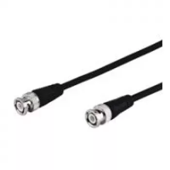 Wentronic Goobay BNC jungiamasis kabelis, juodas, 5 m - BNC kištukas > BNC kištukas (50087)