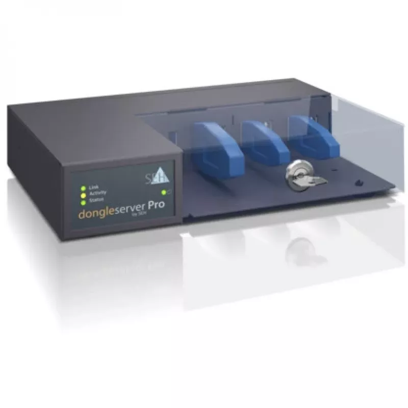 SEH dongleserver Pro® juodas mėlynas – USB licencijų raktų serveris