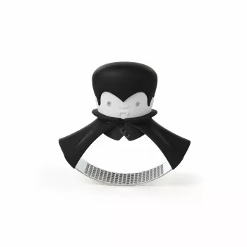 Stalinis česnako presas Ototo Design Rockula plastikas nerūdijantis plienas juodas baltas