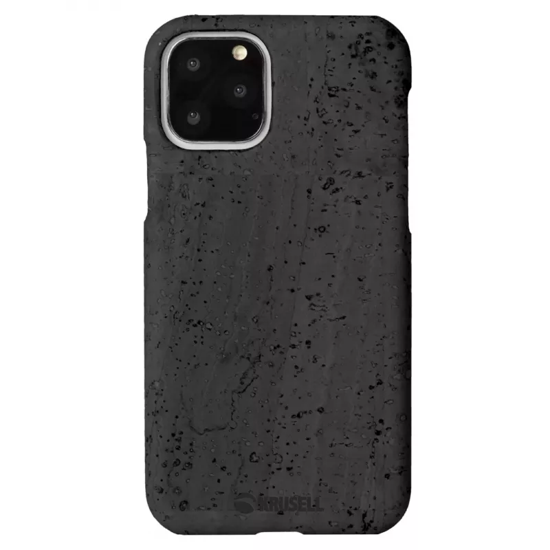 Krusell Birka 61818 kamštinis dėklas, skirtas Apple iPhone 11 Pro Max, 16,5 cm (6,5 colio), juodas