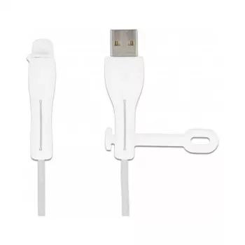 DeLOCK apsauginiai dangteliai USB Type-A vyriškam ir Apple Lightning vyriškam jungtims, 2 vnt., balti