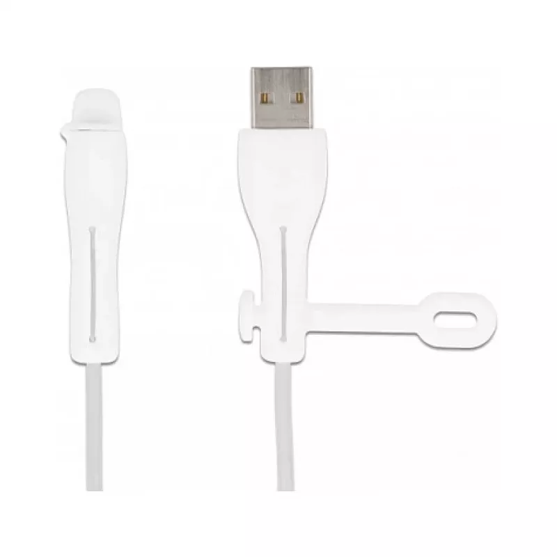 DeLOCK apsauginiai dangteliai USB Type-A vyriškam ir Apple Lightning vyriškam jungtims, 2 vnt., balti
