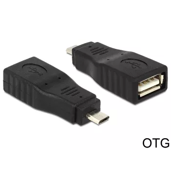 Lyties keitiklis Micro USB 2.0-B į USB 2.0-A DeLOCK 65549