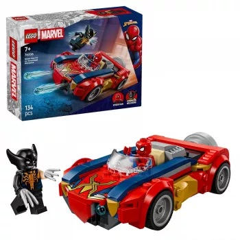 LEGO MARVEL 76336 Žmogus-voras automobilis prieš Venomizuotą Wolverine'ą