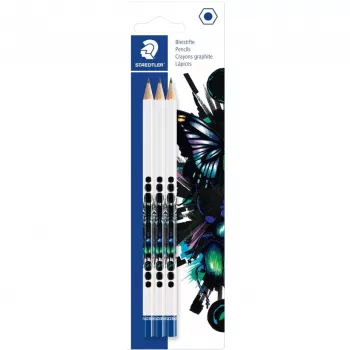Pieštukas Staedtler HB 3 vnt., modelis 130HBBK3E1