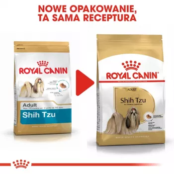 Sausas šunų ėdalas Royal Canin Shih Tzu Adult 7,5 kg — vištiena, 24% baltymų, 20% riebalų