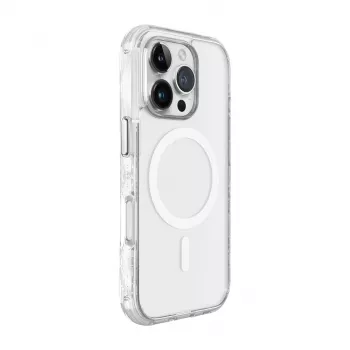 Apsauginis dėklas LAUT CRYSTAL MATTER X, skirtas iPhone 16 Pro, permatomas, PC+TPU, tinka 6,1 colio