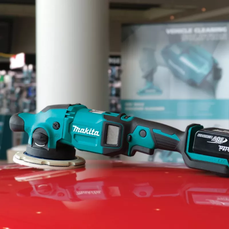 Makita DPO600Z belaidė poliravimo mašina, 18 V, 150 mm