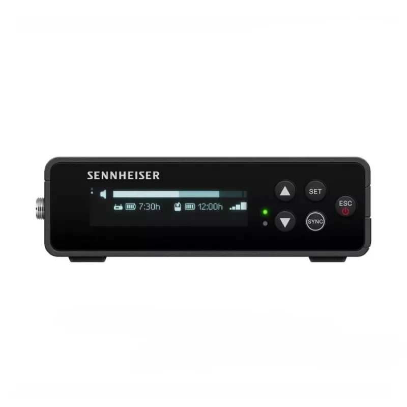 Sennheiser EW-DP ME 2 SET (R4-9) – rinkinys kamerai su miniatiūriniu siųstuvu ir ME 2 mikrofonu (omnidirectional), 552-608 MHz