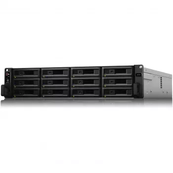Synology SA3200D NAS serveris, 12 vietų, montuojamas į stelažą, RAID 0/1/5/6/10/JBOD/RAID F1, 16 GB RAM, GbE/10GbE, iSCSI, 2U (SA3200D)