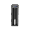 Baterijų įkroviklis XTAR SC1 vieno lizdo USB‑C Li‑ion 18650 elementams, 1 vieta, juodas