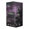 Cardo Packtalk Neo Duo motociklininkų tarpinė sistema 2 kanalai 1600 m juoda