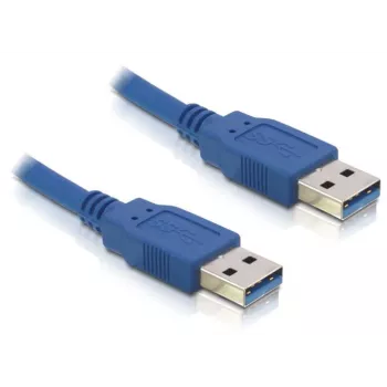 USB laidas DeLOCK 0,5m USB 3.0 / USB 3.2 Gen 1 A-A mėlynas