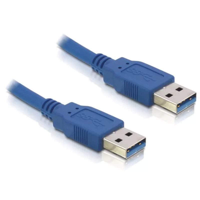 USB laidas DeLOCK 0,5m USB 3.0 / USB 3.2 Gen 1 A-A mėlynas